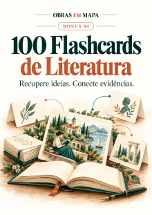 Capa do bônus 100 Flashcards de Literatura