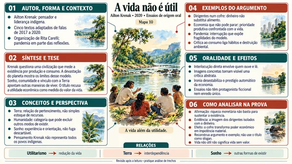 Mapa de A vida não é útil